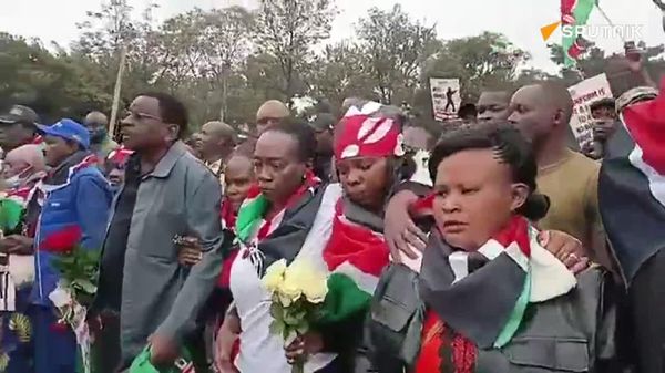 Families of 2024 and 2025 Protest Victims Hold Memorial March in Nairobi - Sputnik Africa