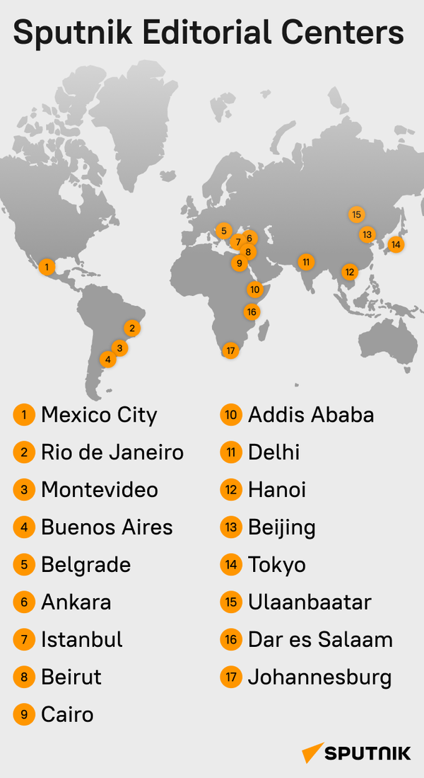 Sputnik Editorial Centers - Sputnik Africa