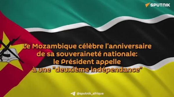 51e anniversaire de l'indépendance du Mozambique: le président appelle au rejet de l'influence extérieure - Sputnik Afrique