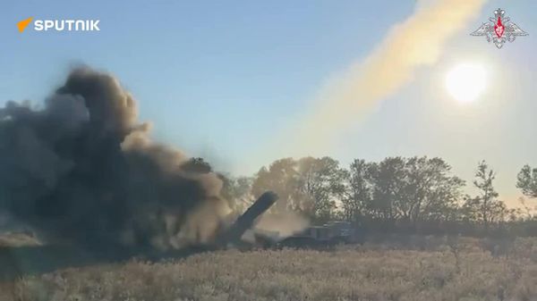 Russian Uragan Rocket Artillery Destroys Ukrainian Drone Command Post in Zaporozhye region: MoD - Sputnik Africa