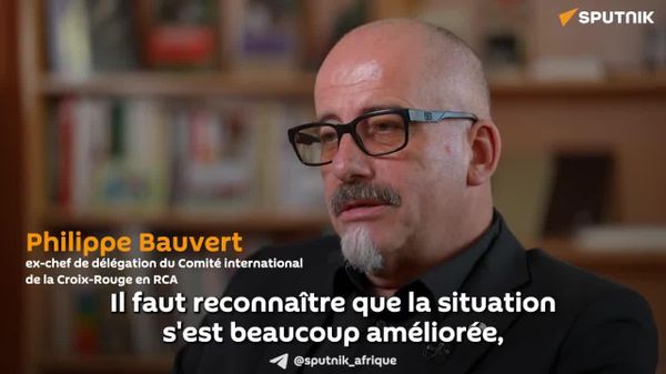La situation sécuritaire en RCA s'est beaucoup améliorée - ex-chef de délégation du Comité international de la Croix-Rouge en RCA - Sputnik Afrique