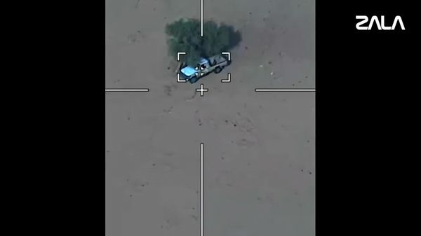 À quoi ressemble une frappe du drone russe Lancet: l'engin a été utilisé pour la première fois sur le continent africain - médias - Sputnik Afrique