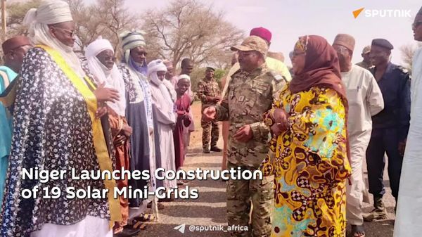 Niger Launches Construction of 19 Solar Mini-Grids - Sputnik Africa