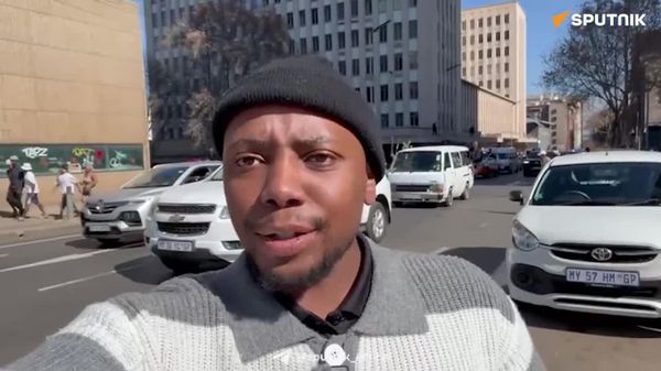 'No Longer Peaceful': Johannesburg Descends Into Chaos as South Africans Protest Against Migration - Sputnik Africa