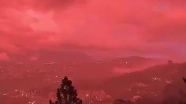 Le ciel du Venezuela s’est teinté d’un rouge intense - Sputnik Afrique