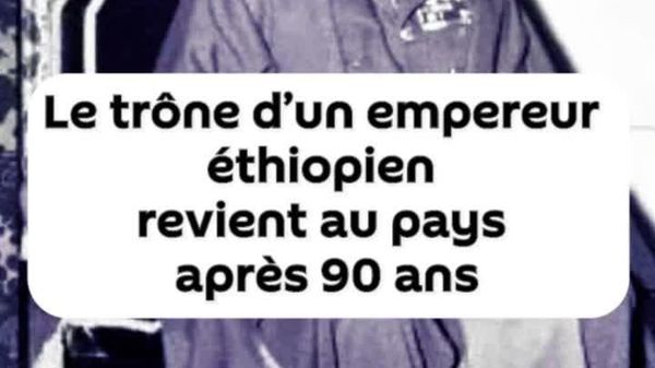 Le trône de Haile Selassie Ier rentre en Éthiopie après 90 ans - Sputnik Afrique