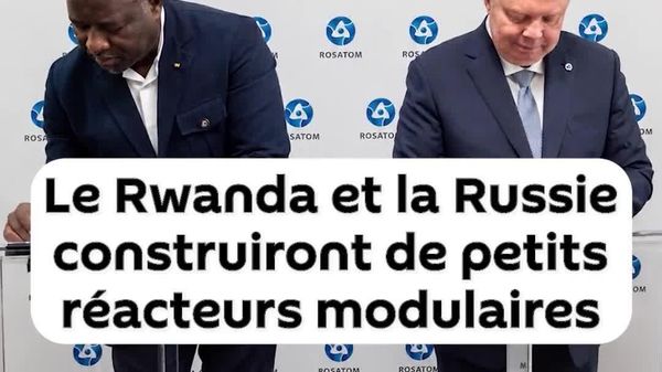 Un nouvel accord sur le nucléaire modulaire entre le Rwanda et la Russie - Sputnik Afrique