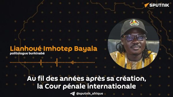 La Cour pénale internationale est devenue un outil de chasse à l'homme africain, selon un politologue burkinabè - Sputnik Afrique