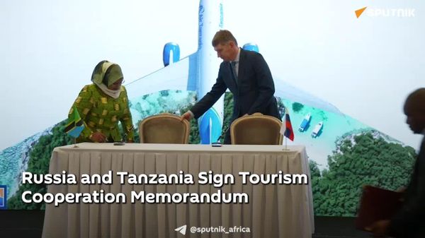 Russia & Tanzania Sign Tourism Cooperation Memorandum - Sputnik Africa