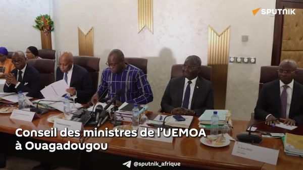 Ouagadougou accueille le Conseil des ministres de l'UEMOA: la résilience économique au cœur des discussions - Sputnik Afrique