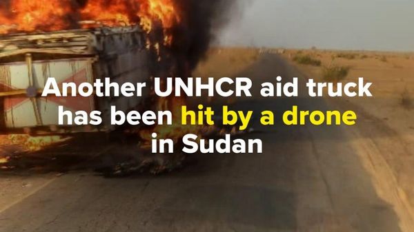 Drone Strike Destroys UN Aid Truck Carrying 50 Tonnes of Supplies in Sudan: Refugees Agency - Sputnik Africa