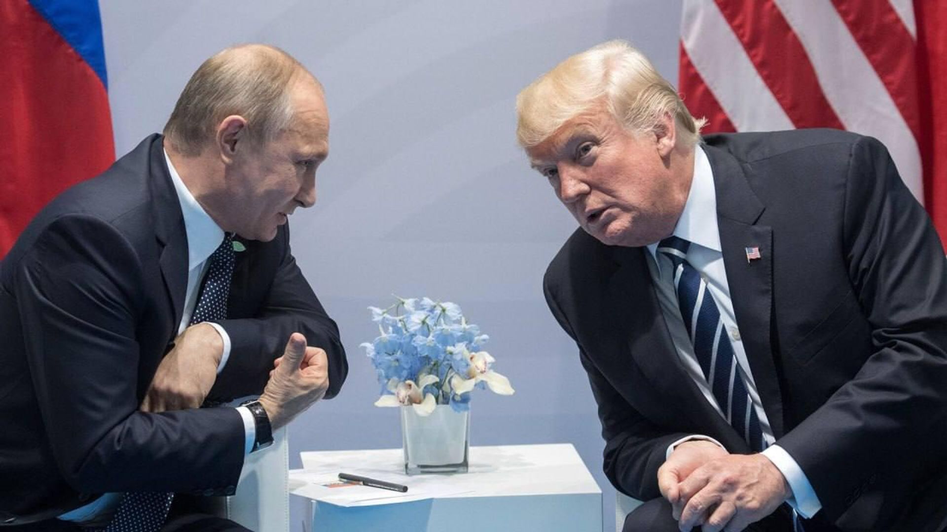 Poutine et Trump ont convenu de reparler prochainement, précise le conseiller présidentiel russe Poutine et Trump ont convenu de reparler prochainement, précise le conseiller présidentiel russe - Sputnik Afrique, 1920, 04.07.2026