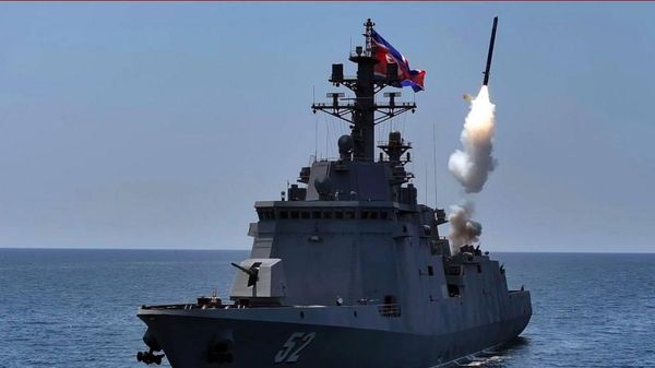 The destroyer Kang Kon on Friday conducted a test-fire of strategic cruise missile and a test of major weapon systems such as naval artillery, automatic machine guns and electronic warfare means under its plan to assess and test the performance of its combat systems. - Sputnik Africa