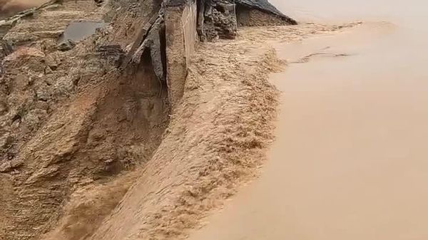 Les fortes pluies provoquent la rupture d'un barrage en Chine - Sputnik Afrique