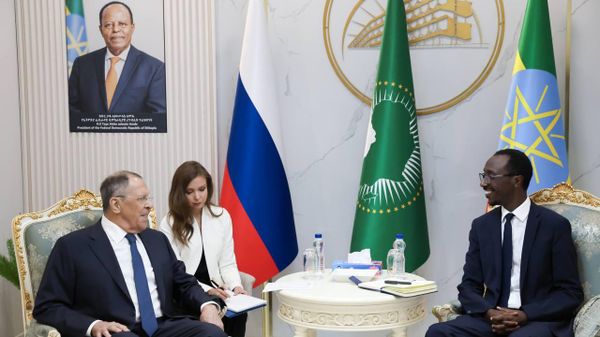 Russian FM Sergey Lavrov Meets With His Ethiopian Counterpart Gedion Timotewos in Addis Ababa - Sputnik Africa
