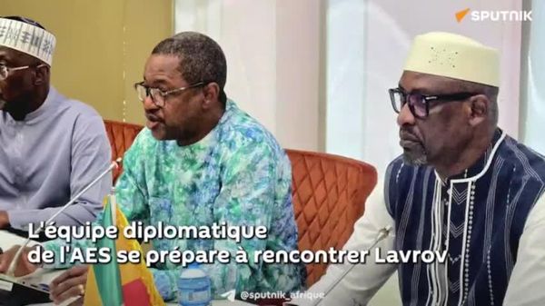 L'équipe diplomatique de l'AES se prépare à rencontrer Lavrov - le ministère burkinabè - Sputnik Afrique