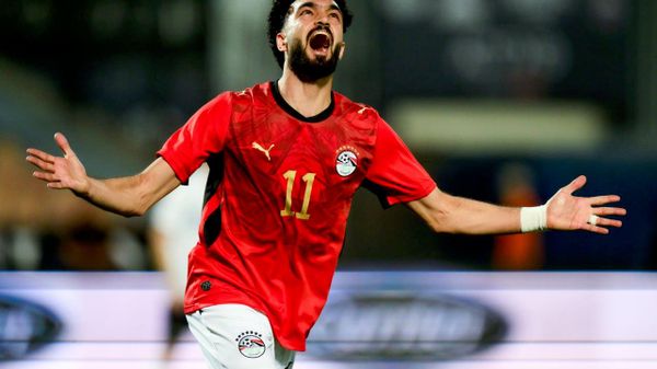 Mostafa Ziko in the Russia-Egypt match on May 28. - Sputnik Africa