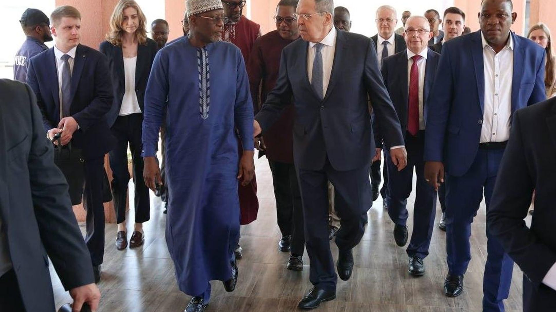 Sommet Russie-Afrique: Lavrov a transmis l'invitation de Poutine aux chefs d'État de l’AES Sommet Russie-Afrique: Lavrov a transmis l'invitation de Poutine aux chefs d'État de l’AES - Sputnik Afrique, 1920, 08.07.2026