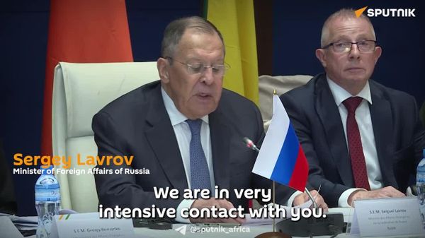 'Intensive Contact': Lavrov on Russia-AES Ties - Sputnik Africa