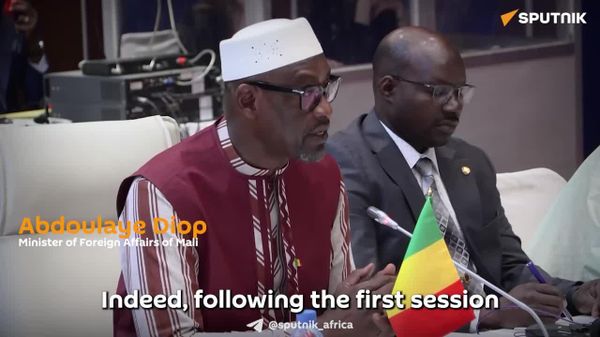 AES Honored to Welcome FM of Country That Was First to Recognize It: Malian FM Diop to Lavrov - Sputnik Africa