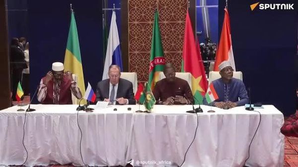 🟠 FULL VIDEO: Russian FM Lavrov and his Burkinabè counterpart Traoré hold a presser at the Russia–Alliance of Sahel States ministerial meeting - Sputnik Africa