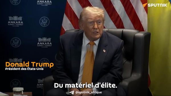 Les USA s'apprêtent à accorder à Kiev une licence pour la production de systèmes Patriot - Trump - Sputnik Afrique