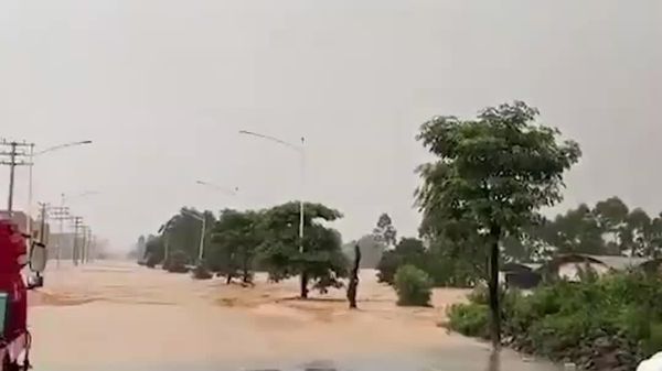 China Employs Rescue Drones Amid Typhoon Floods in Guangxi Province - Sputnik Africa