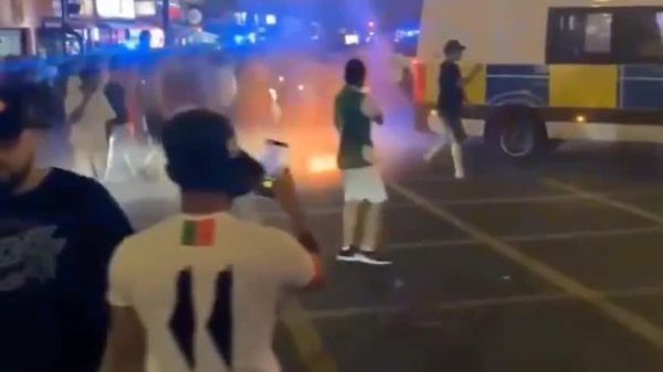 Heurts à Londres après le match France-Maroc - Sputnik Afrique