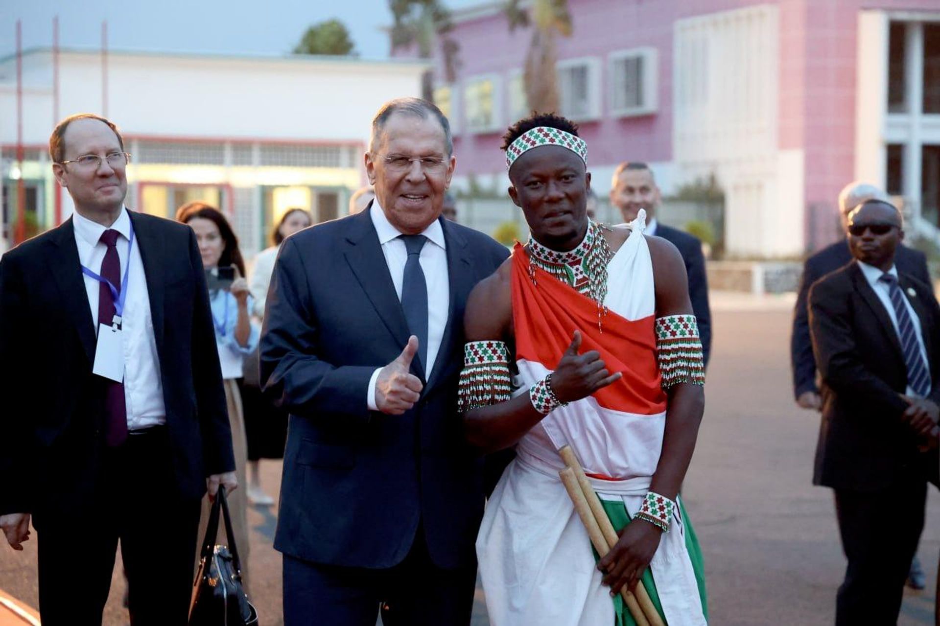 Au son des tambours, Sergueï Lavrov achève sa visite au Burundi et sa tournée en Afrique - Sputnik Afrique, 1920, 10.07.2026