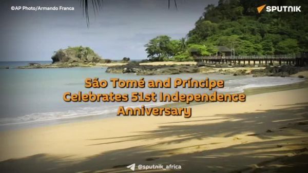 São Tomé & Príncipe Celebrates 51 Years of Independence With President Urging Peaceful Elections - Sputnik Africa