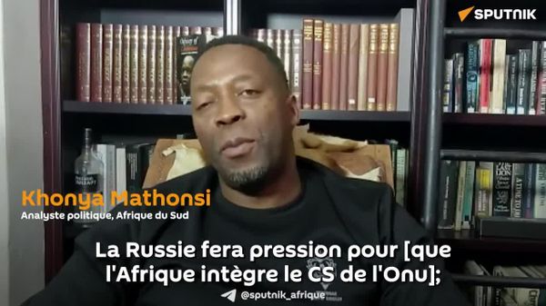 L'élite occidentale ne voudra jamais que l'Afrique exerce la moindre influence - un analyste sud-africain sur la réforme de l'Onu - Sputnik Afrique