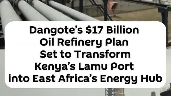 Kenya & Dangote Eye Historic Refinery Project to Boost Regional Energy - Sputnik Africa