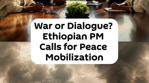 Ethiopian PM Urges to Choose Dialogue Over War - Sputnik Africa