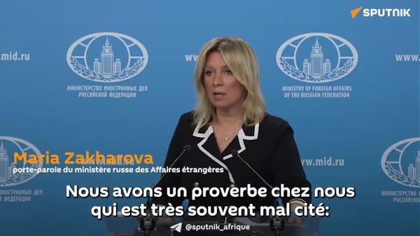 ▶ Après la mort de Lindsey Graham* quelqu'un d'autre s'en emparera du flambeau de la russophobie – Maria Zakharova à Sputnik - Sputnik Afrique