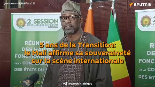 Cinq ans de Transition: le Mali affirme sa souveraineté sur la scène internationale - Sputnik Afrique
