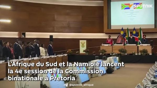 Namibie-Afrique du Sud: la Commission binationale au service du commerce, de l'investissement et de l'intégration régionale - Sputnik Afrique
