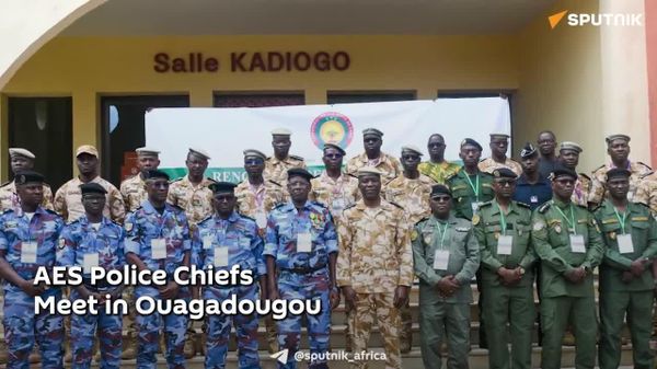 AES Police Forces Gather to Strengthen Regional Security Coordination: Burkina Faso National Police - Sputnik Africa