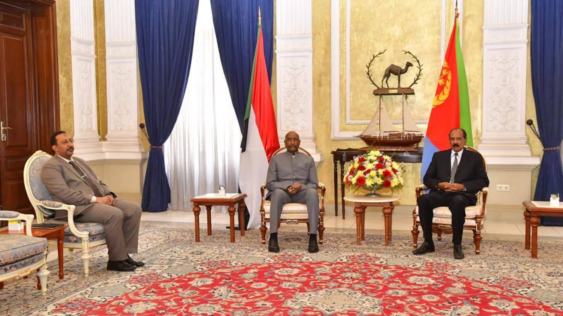 Sudan's Al-Burhan Visits Eritrea, Meets President Afwerki to Strengthen Bilateral Ties Sudan's Al-Burhan Visits Eritrea, Meets President Afwerki to Strengthen Bilateral Ties - Sputnik Africa, 1920, 19.07.2026