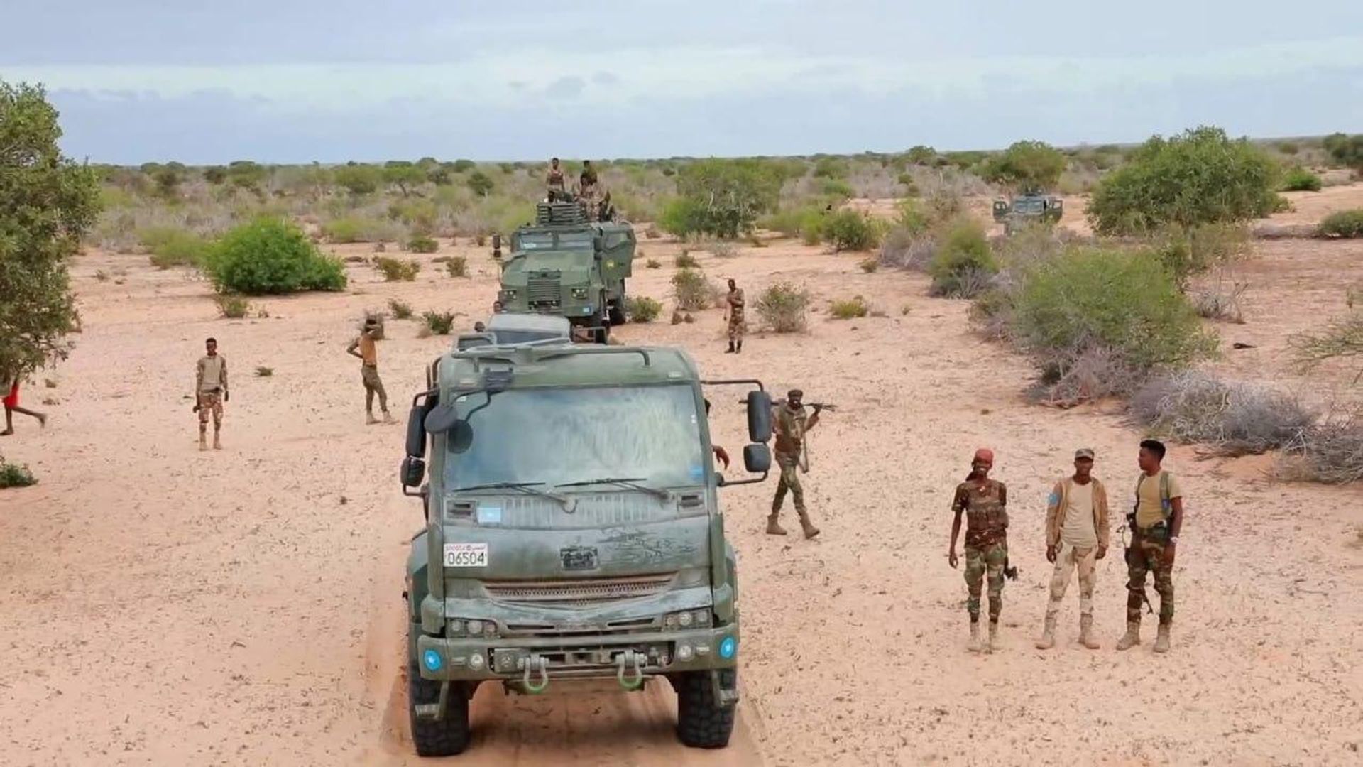 Frappe aérienne ciblée en Somalie: 25 terroristes d’Al-Shabaab éliminés Frappe aérienne ciblée en Somalie: 25 terroristes d’Al-Shabaab éliminés - Sputnik Afrique, 1920, 19.07.2026