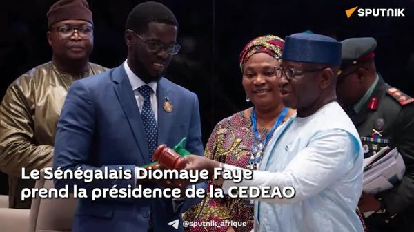 Bassirou Diomaye Faye devient président de la CEDEAO - Sputnik Afrique