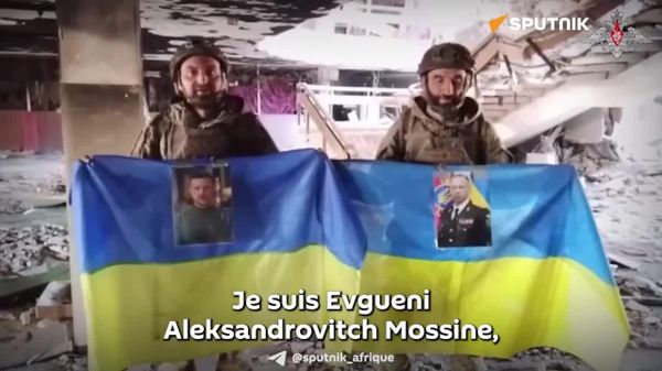 Des soldats de l’armée ukrainienne remercient les militaires russes de leur avoir sauvé la vie - Sputnik Afrique