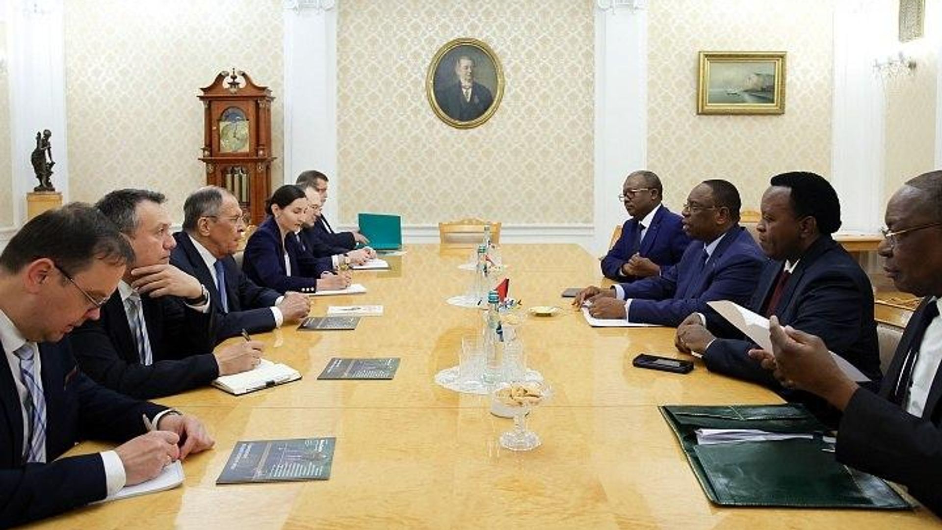 Lavrov Holds Talks With Former Senegalese President & Candidate for UN Secretary-General Position: Russian MFA Lavrov Holds Talks With Former Senegalese President & Candidate for UN Secretary-General Position: Russian MFA - Sputnik Africa, 1920, 20.07.2026