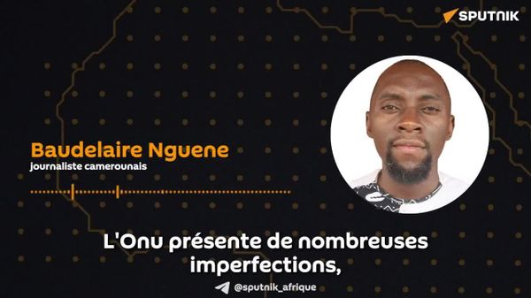 L'absence de l'Afrique au Conseil de sécurité de l'Onu nourrit un sentiment de frustration - un journaliste camerounais - Sputnik Afrique