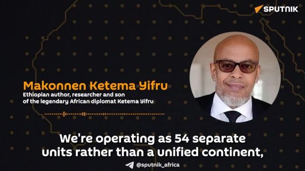 'We Have to Act Like Africans,' Says Ethiopian Researcher - Sputnik Africa