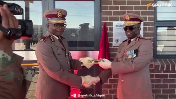 Inauguration symbolique: L'armée sud-africaine ouvre un centre médical à Saldanha Bay - Sputnik Afrique