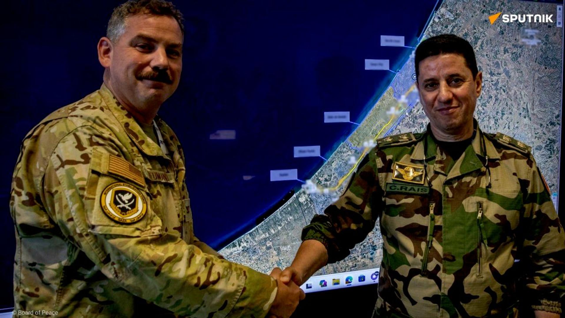 Des officiers marocains ont effectué une première visite de reconnaissance à Gaza - médias Des officiers marocains ont effectué une première visite de reconnaissance à Gaza - médias - Sputnik Afrique, 1920, 24.07.2026
