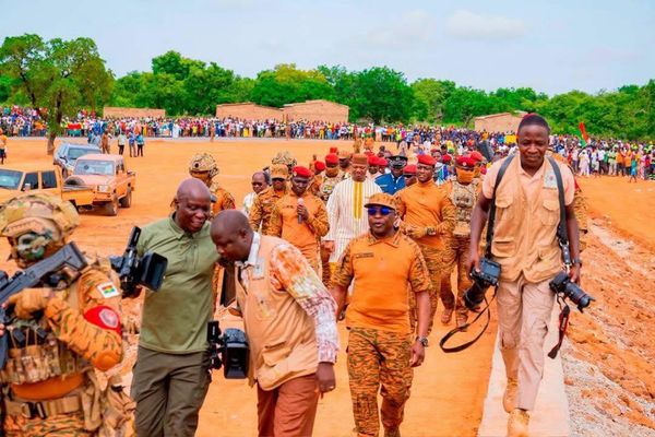 Le capitaine Ibrahim Traoré inaugure le très attendu barrage de Pô Kapro Le capitaine Ibrahim Traoré inaugure le très attendu barrage de Pô Kapro - Sputnik Afrique