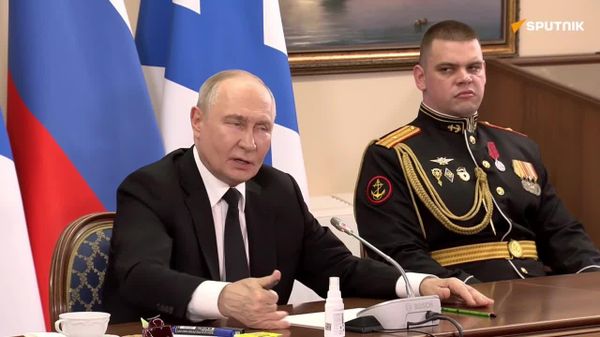 Le conflit en Ukraine a été provoqué par les actions agressives de l'Occident, rappelle Poutine - Sputnik Afrique