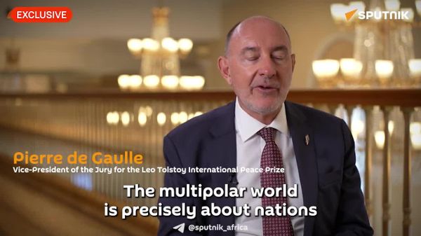 Unipolarity is Factor of War, While Multipolarity Respects Sovereignty & Dialogue: Charles De Gaulle’s Grandson - Sputnik Africa