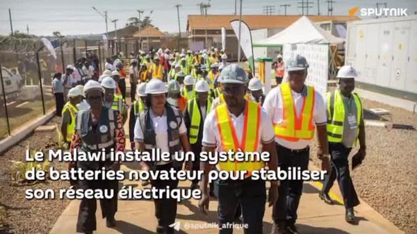 Énergie stable: le Malawi installe son premier système de stockage par batteries - Sputnik Afrique